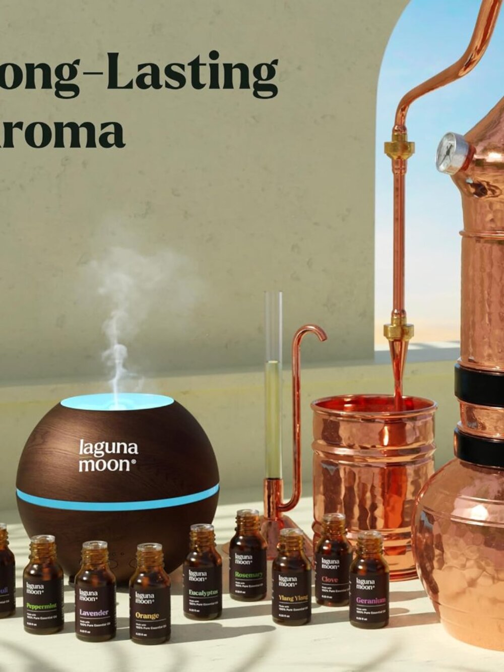 Essential Oils Set - Top 10 Gift Set Blends for Fragrance, Diffusers, Humidifier - Picture 6 of 7